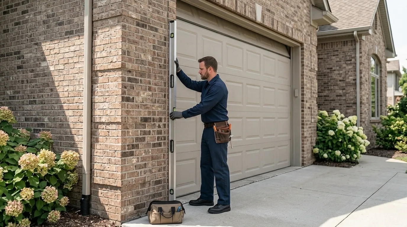 Garage door service call in Oklahoma City, OK